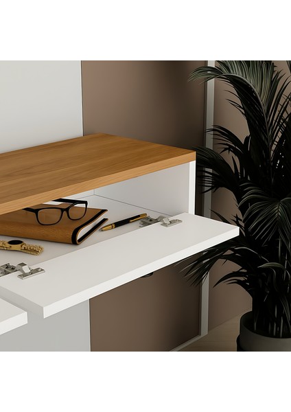 Atlantik Modern 2 Kapaklı Dresuar Dekoratif Antre & Salon Mobilya 100 cm fırsatları