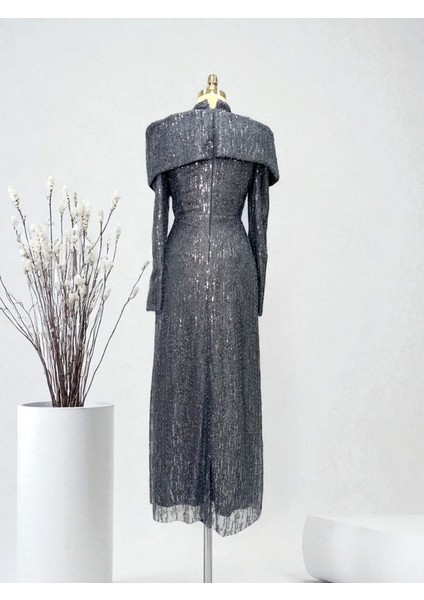 Tesettür Çağıl Abiye modelleri