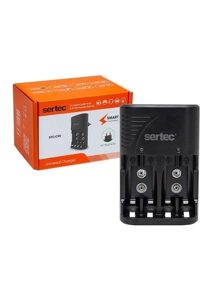 STC-C802 AA-AAA-9V Uyumlu 4lü Pil Şarj Aleti fırsatları