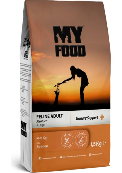 Somonlu Kısırlaştırılmış Yetişkin Kedi Maması 1,5 kg