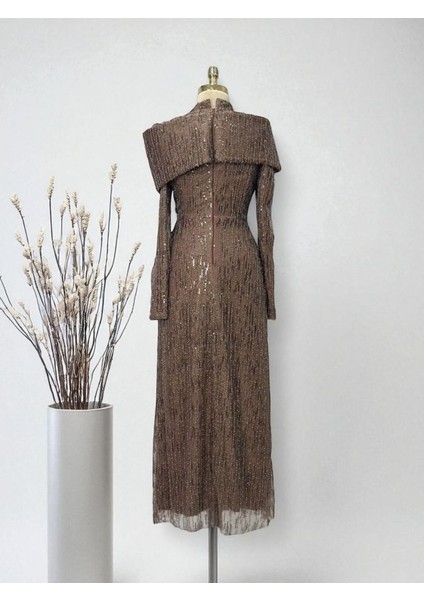 Tesettür Çağıl Abiye modelleri