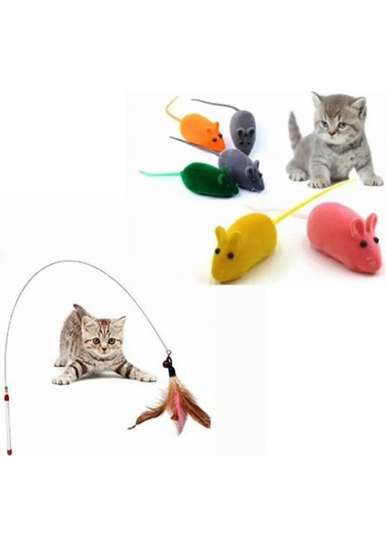 8'li Kedi Oyun Seti-Oyun Topları ,oltası ,lazeri ,kaşınma Tarağı ,kurmalı Fare,3 Katlı Oyuncak fiyatları