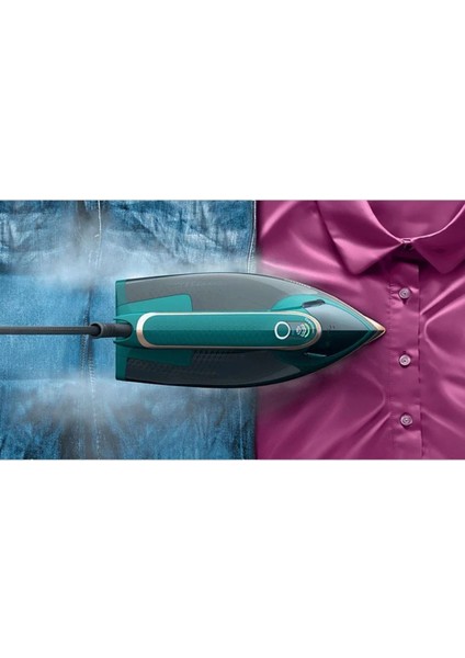 Harekete Duyarlı Akıllı Otomatik Buhar Özellikli Buharlı Ütü 3000W, 240 G Turbo Şok Buhar, Özel Kayma Teknolojisi + Tiftik Cihazı fiyatları