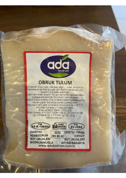 Obruk Tulum Peynir 500GR fırsatları