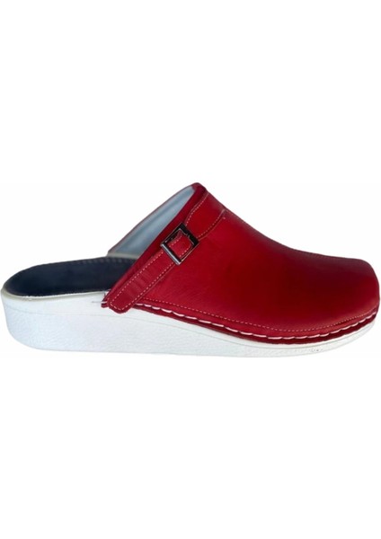 Kadın Anatomik Konfor Terliği SABO-401 - Kırmızı