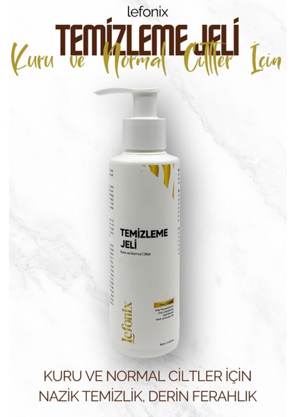 Kuru ve Normal Ciltler Için Temizleme Jeli 150 ml