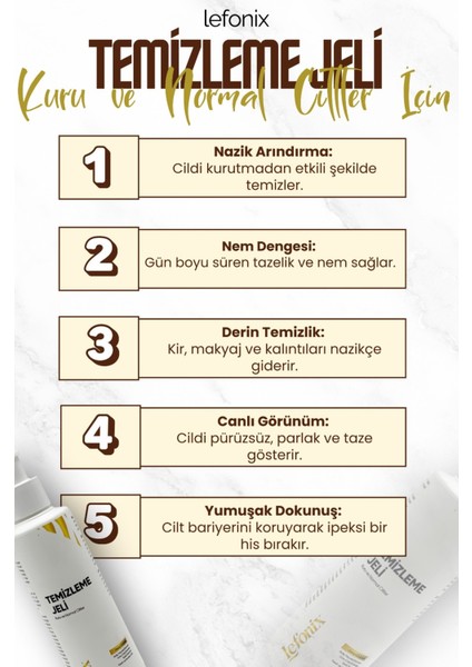 Kuru ve Normal Ciltler Için Temizleme Jeli 150 ml fırsatları