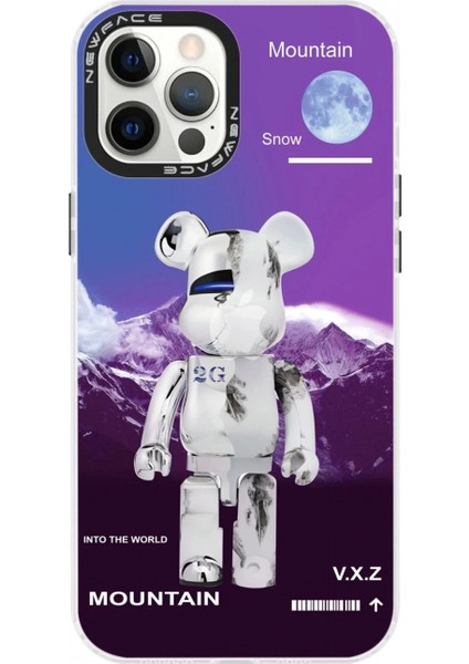 iPhone 12 Pro Max Kılıf Estoril Desenli Kapak - Estoril - 8