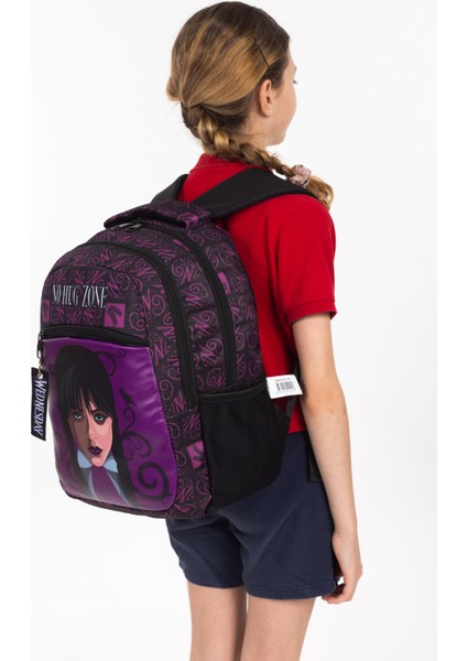 Lisanslı Wednesday Temalı Ilkokul Sırt Çantası modelleri