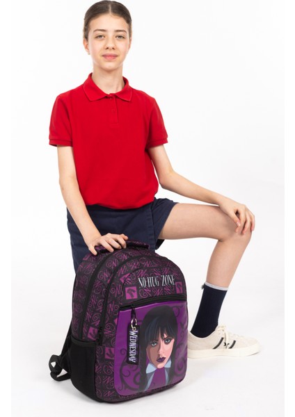 Lisanslı Wednesday Temalı Ilkokul Sırt Çantası fırsatları