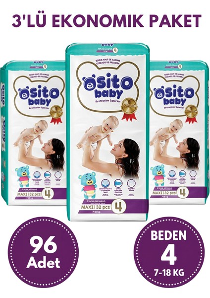 Bebek Bezi 3'lü Paket