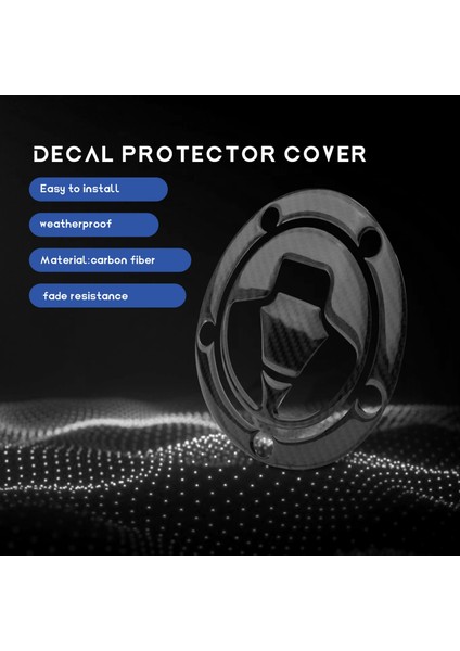 Karbon Fiber Yakıt Gaz Yağı Kapağı Tankı Pad Tankpad Koruyucu Sticker Için Ninja ZX6R ZX10R Z1000 Z1000SX Z800 Z750 Z650 ER6N (Yurt Dışından) fırsatları