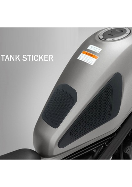 Motosiklet Gaz Tankı Korumak Sticker Yakıt Kapatma Başlığı Pad Honda REBEL500 REBEL300 Rebel Cmx 500 300 CM500 CM300 (Yurt Dışından) fırsatları