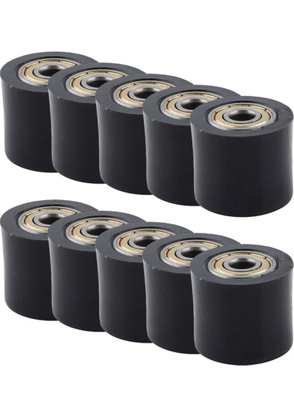 10 Adet 10MM Mekanik Kasnak Rulmanlar, Makaralı Avara Rulman Kasnağı, Zincirli Kasnak Için Uygun Sokak Bisikletleri ve Motosikletler (Yurt Dışından)