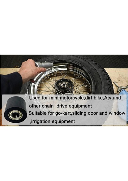 10 Adet 10MM Mekanik Kasnak Rulmanlar, Makaralı Avara Rulman Kasnağı, Zincirli Kasnak Için Uygun Sokak Bisikletleri ve Motosikletler (Yurt Dışından) fırsatları