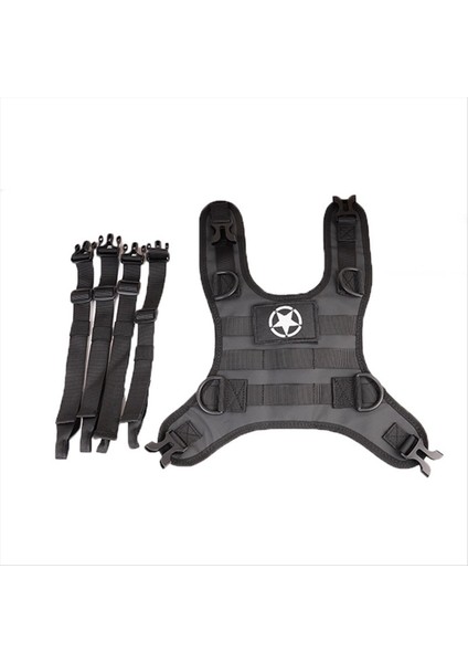 Motosiklet Yakıt Tankı Çantası Taban Yelek Taşınabilir Molle Aksesuarları Için Uygun Evrensel Motosiklet Yakıt Tankı Kiti (Yurt Dışından)