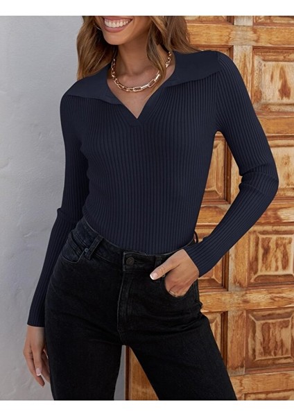 Penny Polo Yaka Triko Sweater fiyatları