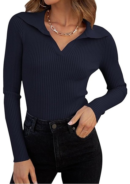 Penny Polo Yaka Triko Sweater indirimleri