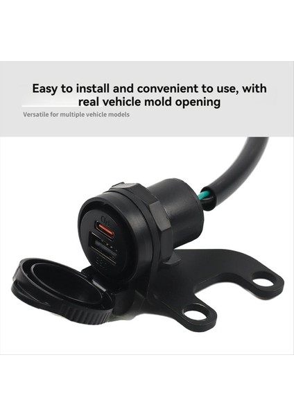 Motosiklet Qc3. 0 USB Pd Su Geçirmez Şarj Gidon Telefon Hızlı Şarj Honda X-Adv 750 XADV750 2021-2025 (Yurt Dışından) fırsatları