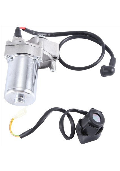 Marş Motoru ve Solenoid Röle 50CC 70 cc 90CC 100CC 110CC 125CC Atv Kir Bisiklet Go Kart Çin Arazi Motosikleti Quad 4 Wh (Yurt Dışından) modelleri
