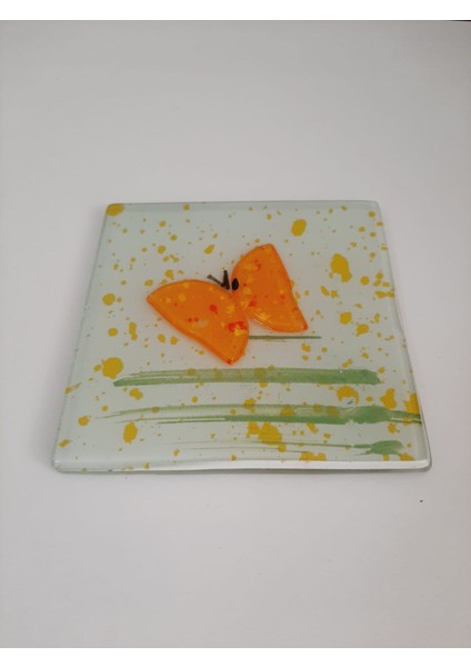 Cam Banyo Gideri Kapatıcısı, 12 cm*12 cm, Dekoratif Süzgeç Kapağı, Cam Süzgeç Kapağı, Gider Kapatıcı/kelebek modelleri