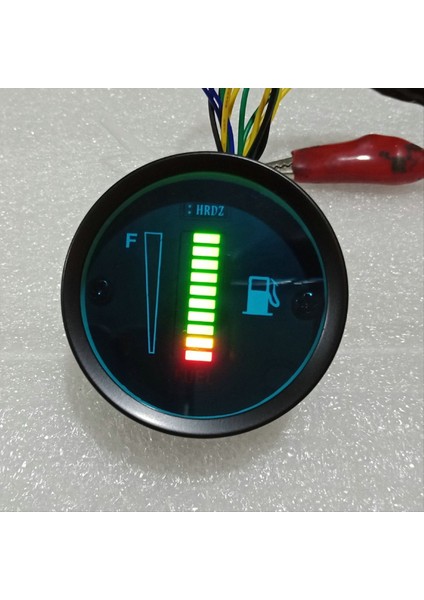 Yakıt Ölçer Göstergesi Göstergesi, Yakıt Göstergesi Pointer Evrensel Yakıt Deposu Ölçer, 52MM 12V Yeşil LED Oto Motosiklet Tekne Için (Yurt Dışından) indirimleri