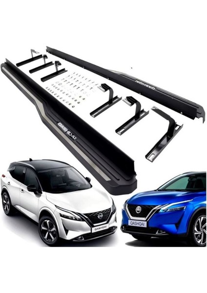 Roal Tunıng Nissan Qashqai Yan Basamak 2022 Model ve Üzeri Uyumludur.