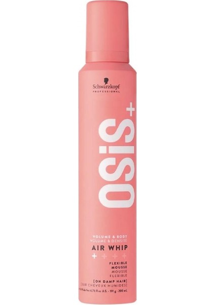 Air Whip Hacim Ve Tutuş Sağlayan Esnek Köpük 200ml indirimleri