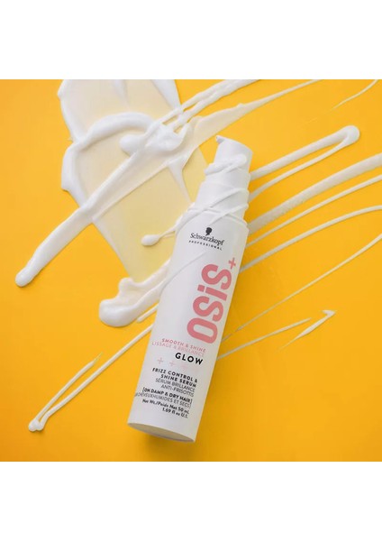 Schwarzkopf Osis+ Smooth & Shine Glow Parlaklık Veren Şekillendirici Serum 50ml