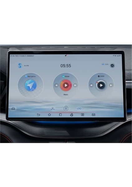 Byd Sealion 7 15.6 Inç Navigasyon ve Multimedya Uyumlu Nano Ekran Koruyucu