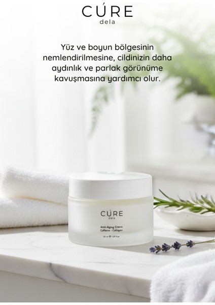 Yaşlanma ve Kırışıklık Karşıtı, Sıkılaştırıcı ve Yenileyici, Collagen Destekli Anti-Aging Krem 50 ml