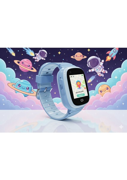 KN8100M Akıllı Çocuk Saati 4g Sim Kart Destekli Görüntülü Görüşme Özelliği Var modelleri