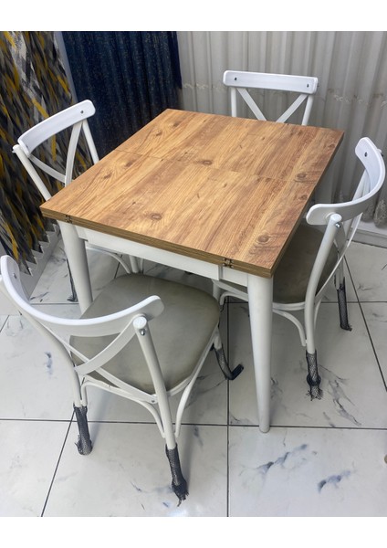 Luna Katlanır Yemek Masa Takımı fiyatları