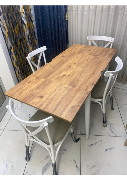 Luna Katlanır Yemek Masa Takımı fırsatları