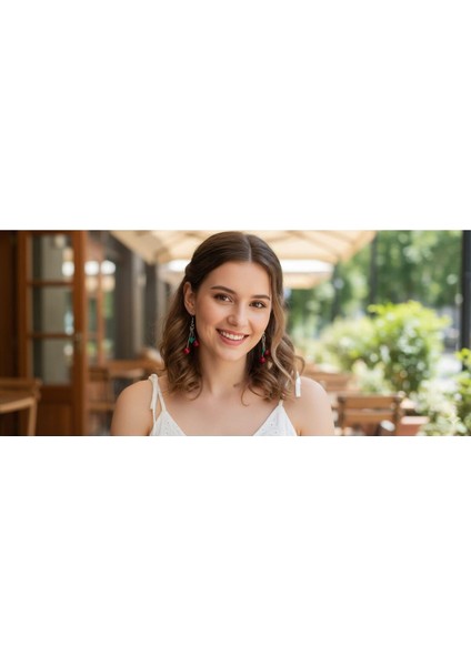 Esu Kiraz Detay Küpe