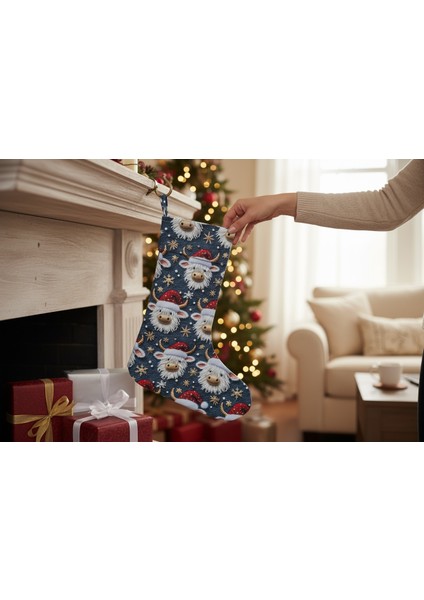 Yılbaşı Çorabı, Yeni Yıl Çorabı, Çam Ağacı Çorabı, Şömine Çorabı fırsatları