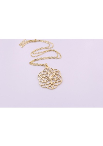 925 Ayar Gümüş Metatron Küpü Kolye