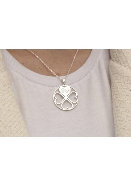 925 Ayar Gümüş Kadın Kişiye Özel Kalp Kolye modelleri