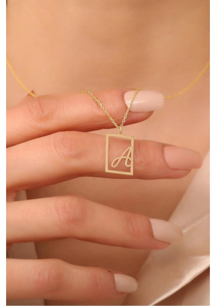 925 Ayar Gümüş Harfli Kolye fiyatları