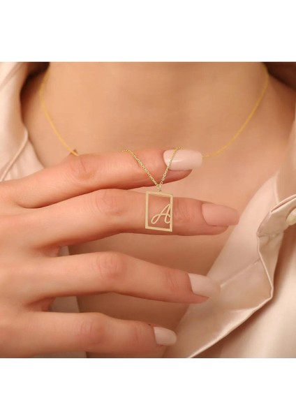 925 Ayar Gümüş Harfli Kolye modelleri