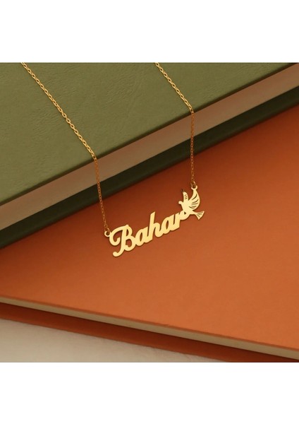 Kadın 925 Ayar Gümüş Isimli Kolye modelleri