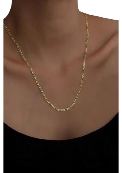 925 Ayar Gümüş 2 mm Figaro Zincir Kolye fiyatları