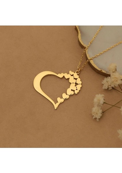 925 Ayar Gümüş Kalp Çemberi Kolye Gümüş fiyatları