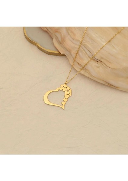 925 Ayar Gümüş Kalp Çemberi Kolye Gümüş fırsatları