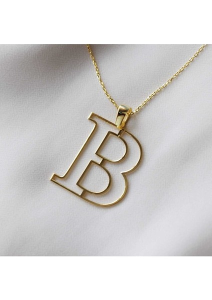 Unisex 925 Ayar Gümüş Kişiye Özel Harfli Kolye fiyatları