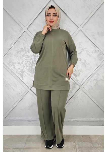Kadın Kol Lastikli Tesettür Takım modelleri
