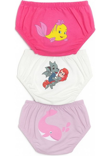 7031 Bebek Hayvan Desenli Baskılı 3'lü Alıştırma Külodu