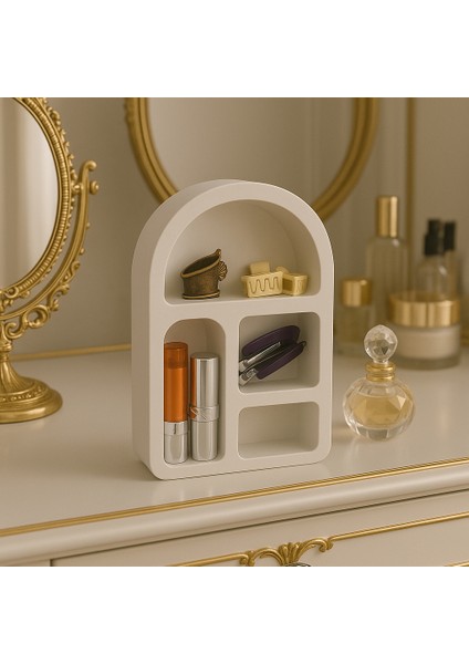 Mini Çok Gözlü Dekoratif Organizer - Biblo Dekoratif Mini