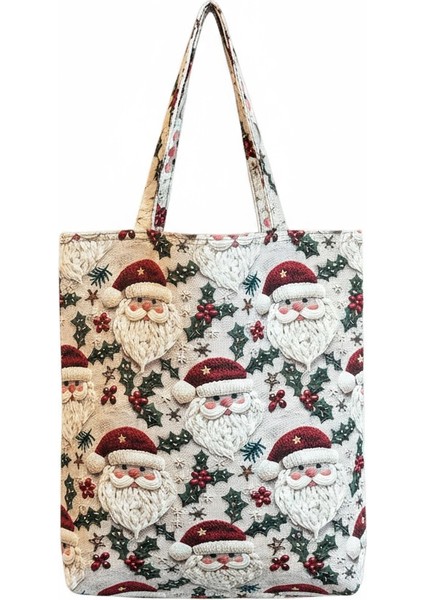 Kumaş Yeni Yıl Çantası, Bez Çanta, Hediye Poşeti, Noel Baba Çanta fiyatları