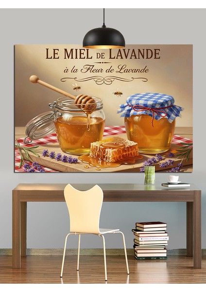 Bal Kavanozları Dekoratif Kanvas - Mdf Ahşap Tablo indirimleri